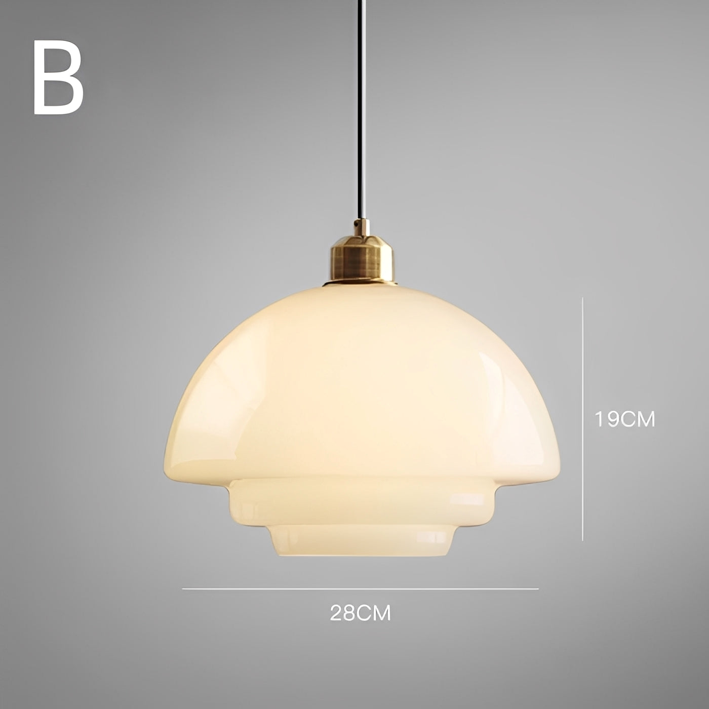 Lucine – Minimalistischer Glas-Kronleuchter