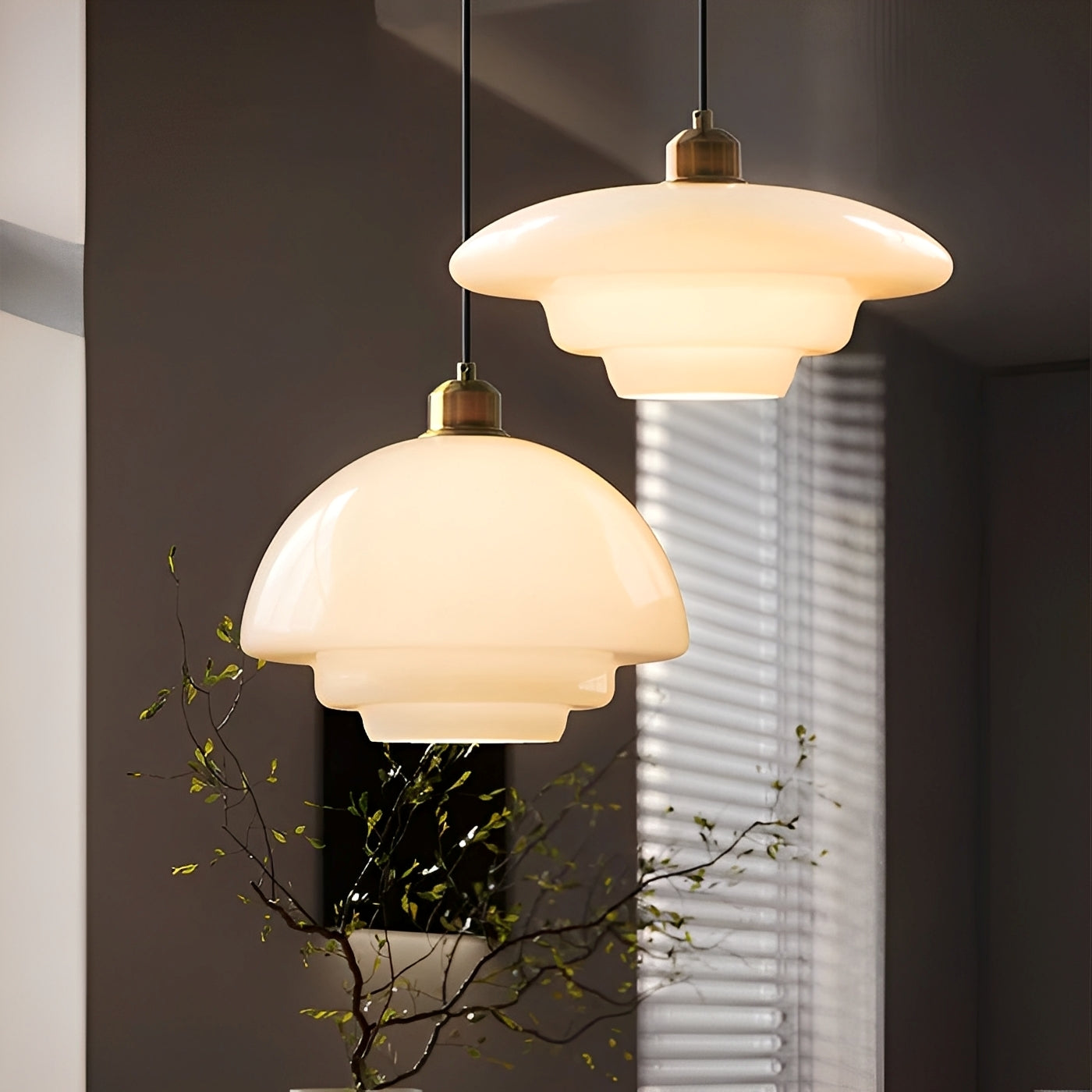 Lucine – Minimalistischer Glas-Kronleuchter