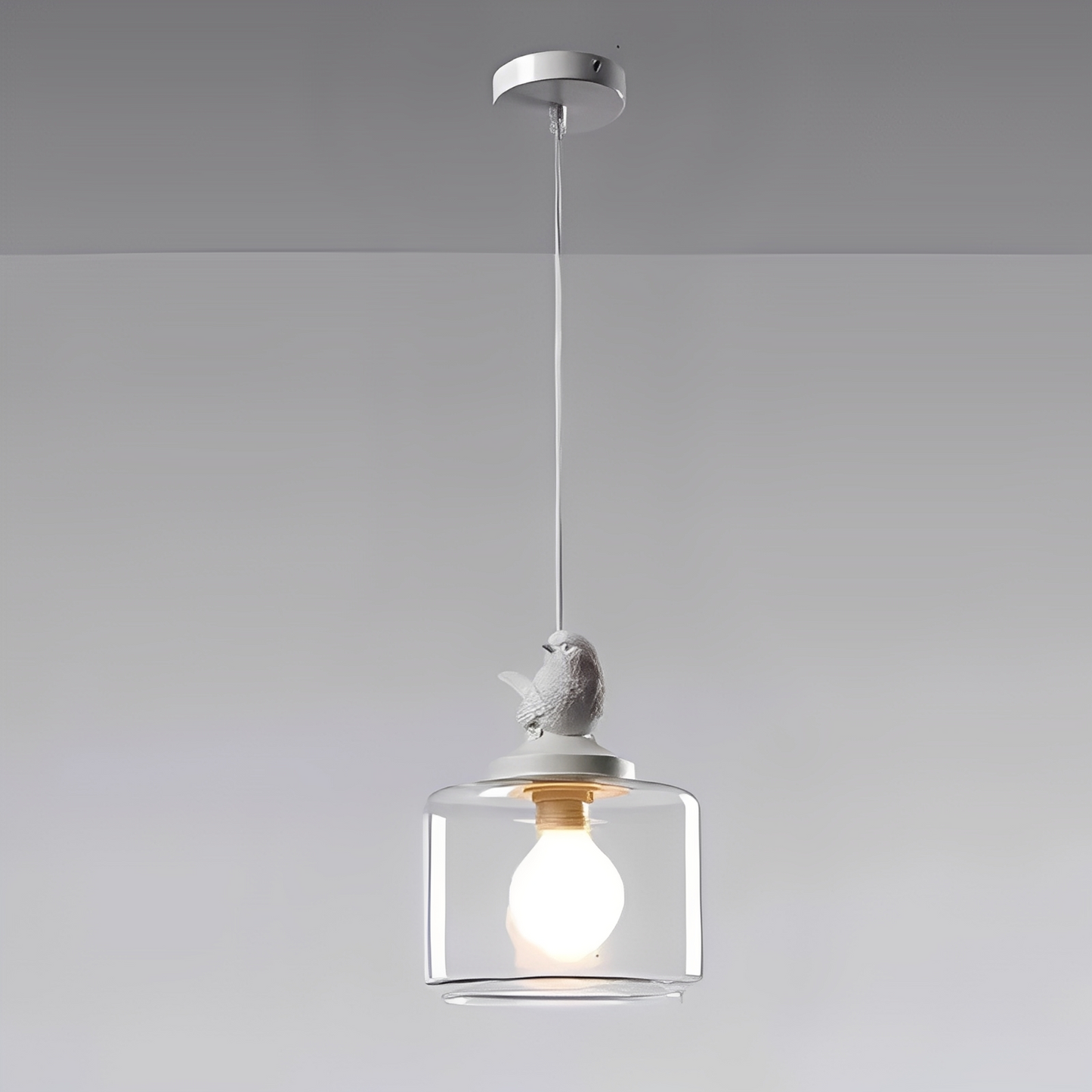 Aurel – Designer-Vogel-Hängeleuchte