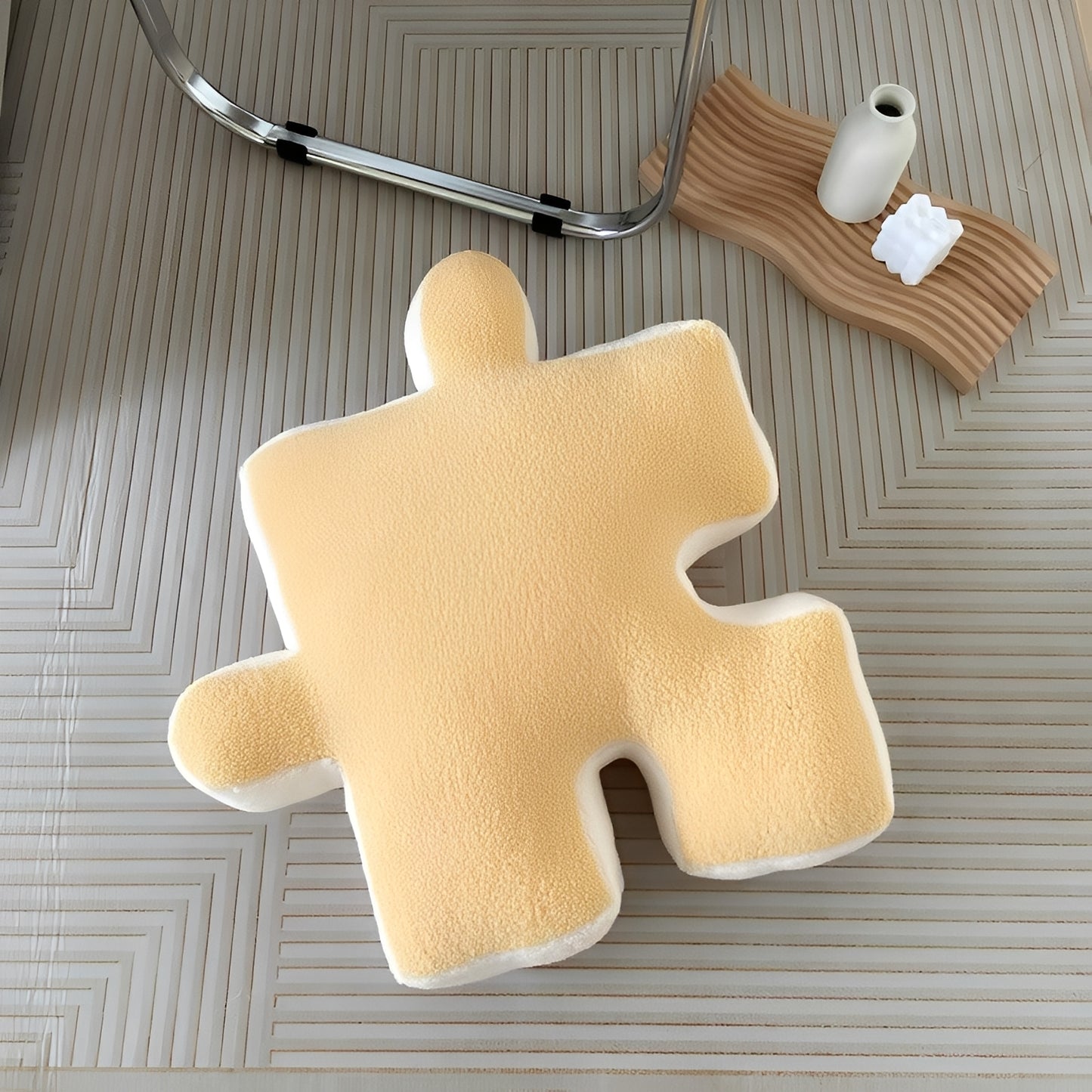 PuzzlePlush – Kreatives Kuschelkissen im Puzzleteil-Design