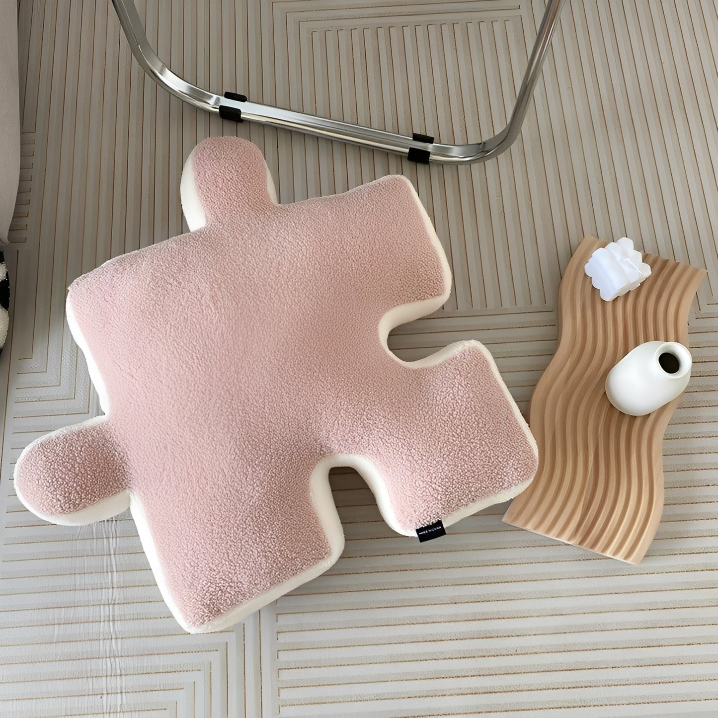 PuzzlePlush – Kreatives Kuschelkissen im Puzzleteil-Design