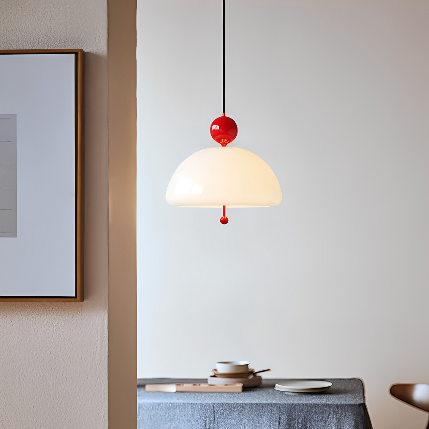 Ruffa – Vintage Glas-Kronleuchter im Nordic Stil