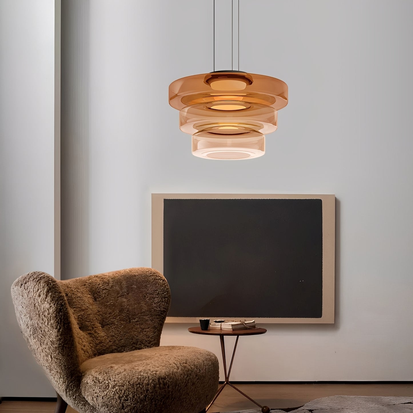Aurora – Eleganter Nordischer Glas-Kronleuchter