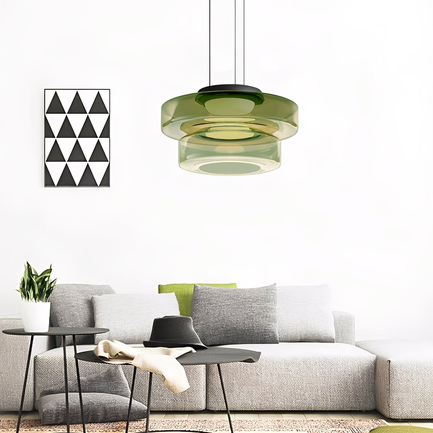 Aurora – Eleganter Nordischer Glas-Kronleuchter