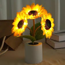 Solvyn – Glänzende Sonnenblumenlampe