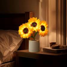 Solvyn – Glänzende Sonnenblumenlampe