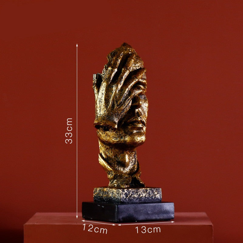 Roj – Goldene Dekofigur