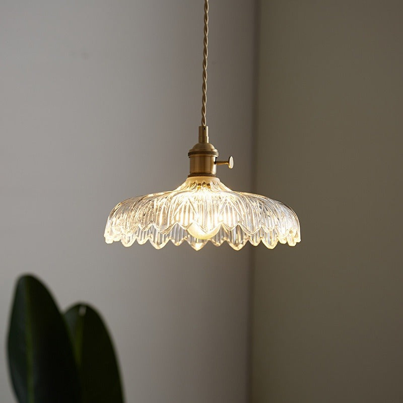 Aiko – Japanische Glas-Deckenlampe