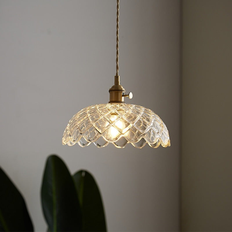 Aiko – Japanische Glas-Deckenlampe