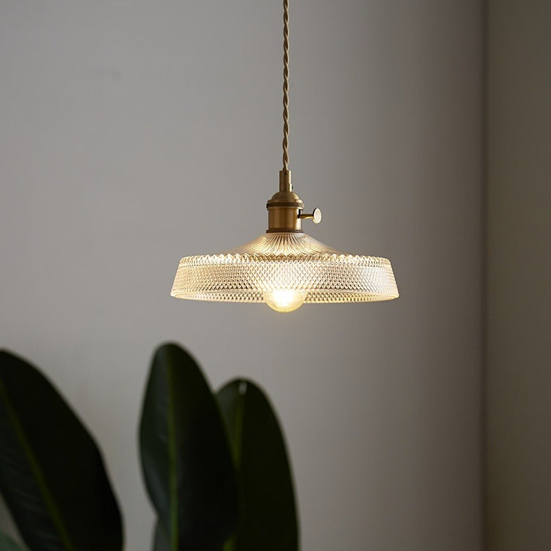 Aiko – Japanische Glas-Deckenlampe