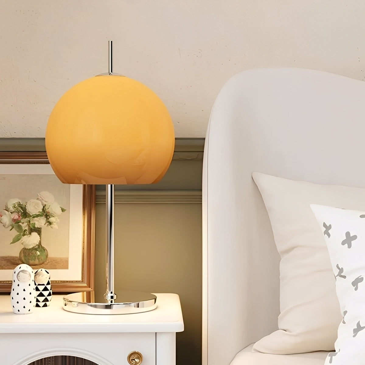 Marcel – Retro Pilz-Tischlampe