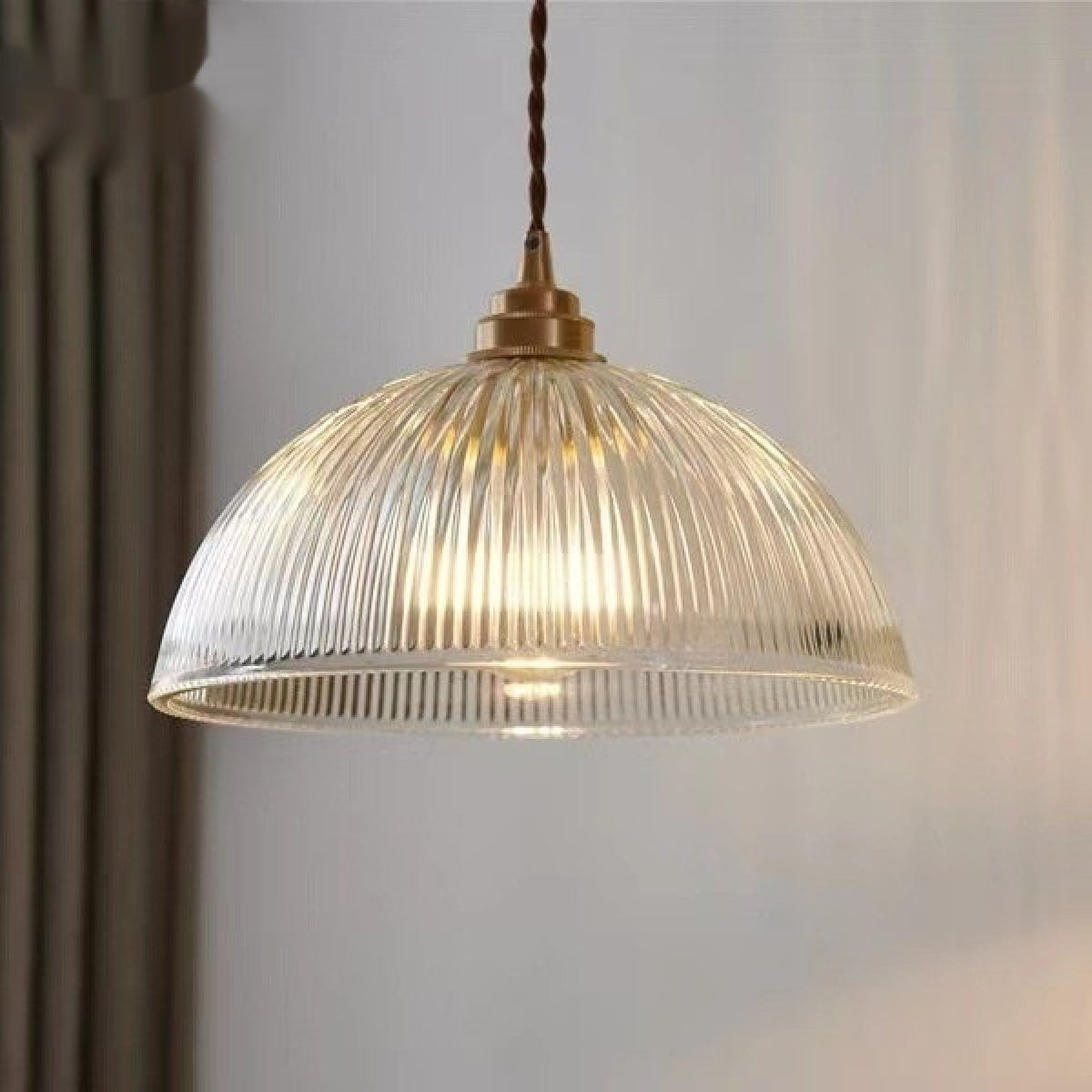 Vega – Nordic Minimalistische Glas-Esszimmerlampe