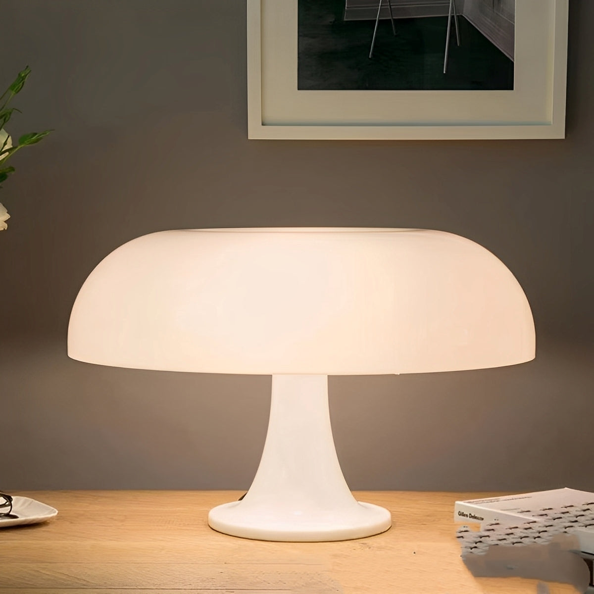 Myla – Retro-Pilzlampe im Nordic Design