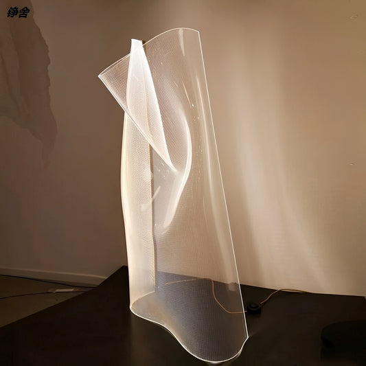 Elodie – Künstlerische Acryl Tischlampe
