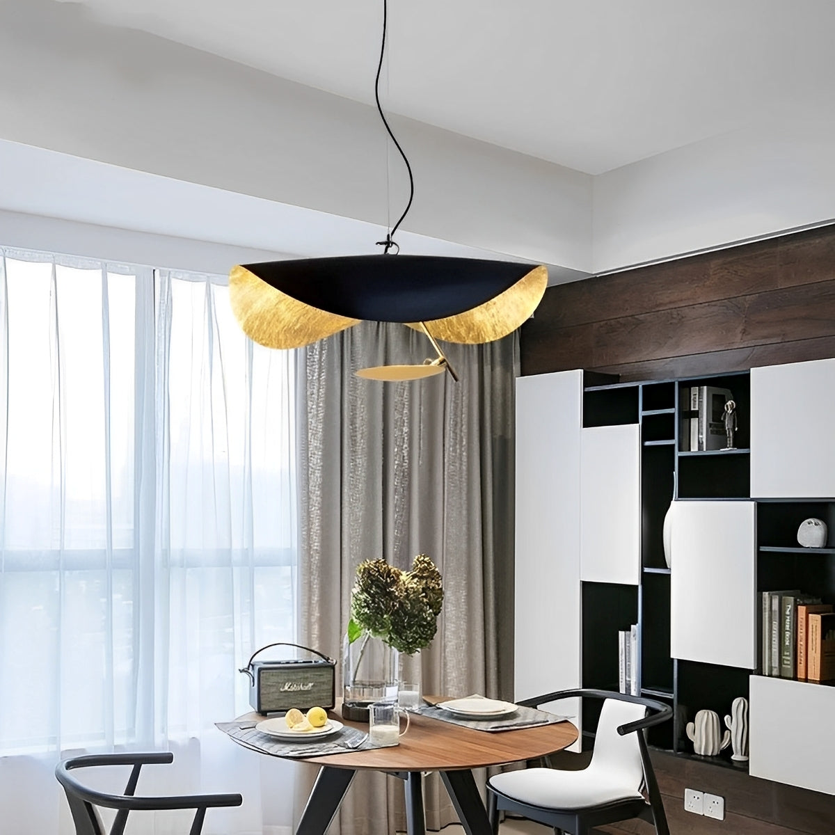 Vega – Postmoderne UFO-Pendelleuchte im Nordic-Stil