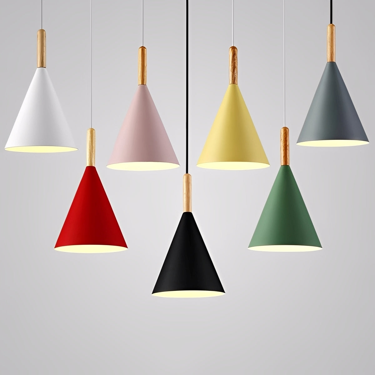 Livia – Lebendiger Macaron-Kronleuchter