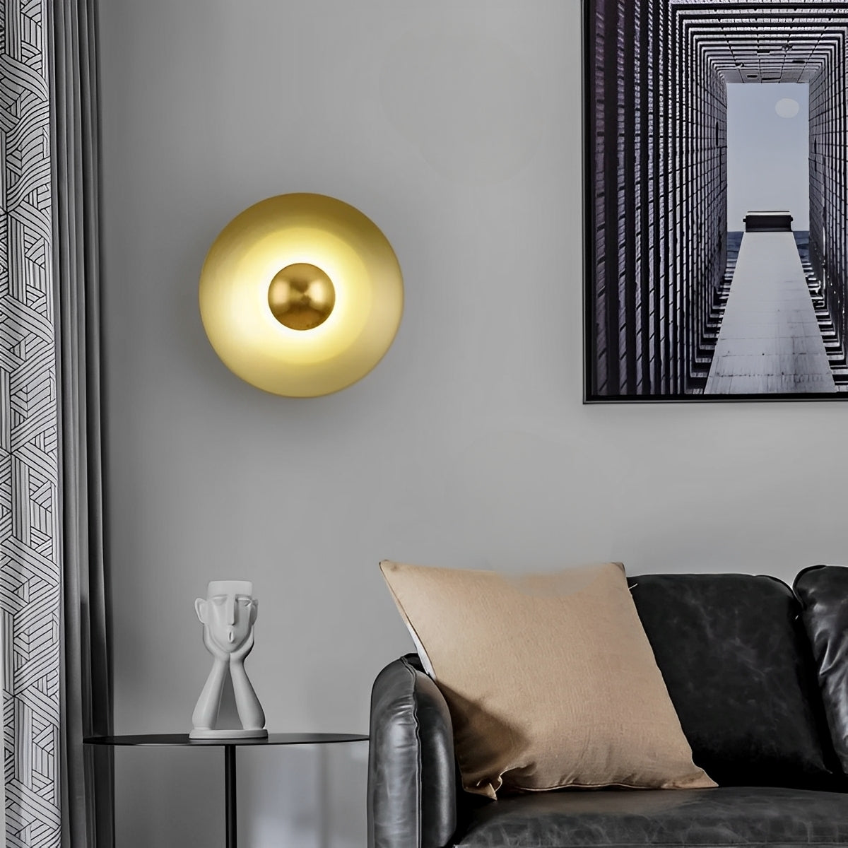 Luma – Runde LED-Wandleuchte im modernen Design