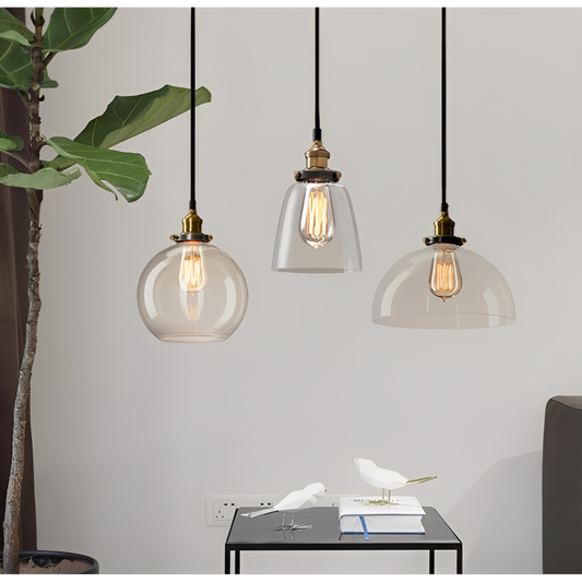 Iya – Kreativer Retro-Kronleuchter aus Glas