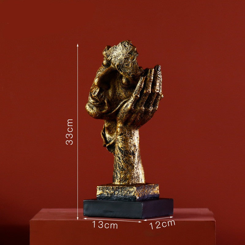 Roj – Goldene Dekofigur