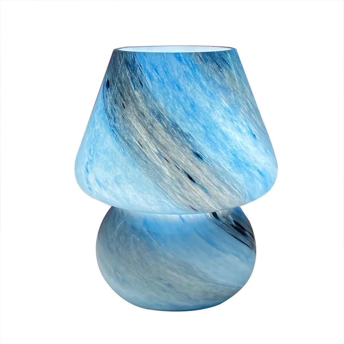Yuna – Handgefertigte Glas Pilzlampe