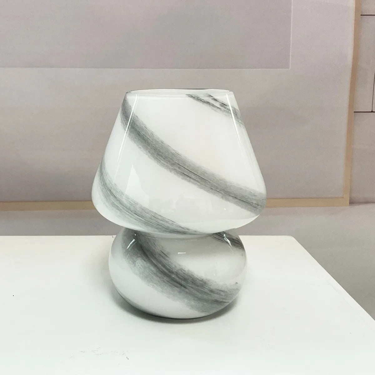 Yuna – Handgefertigte Glas Pilzlampe
