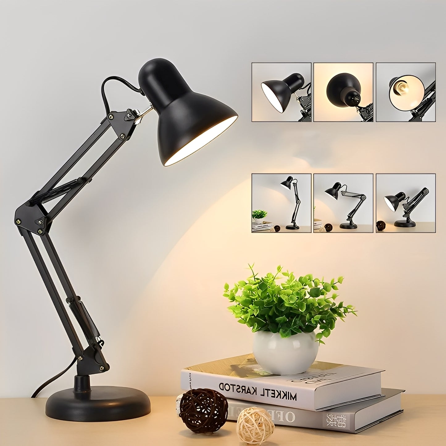 Nerea – Verstellbare LED-Schreibtischlampe