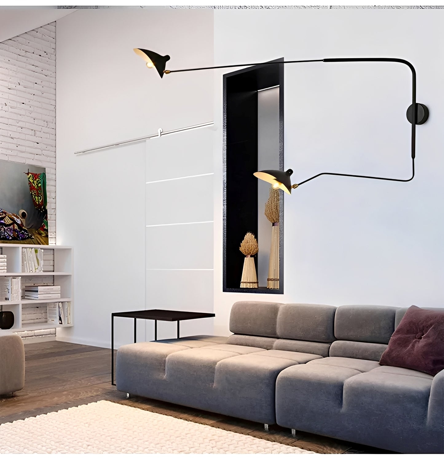 Niko – Moderne Schwenkbare Wandleuchte im Entenschnabel-Design