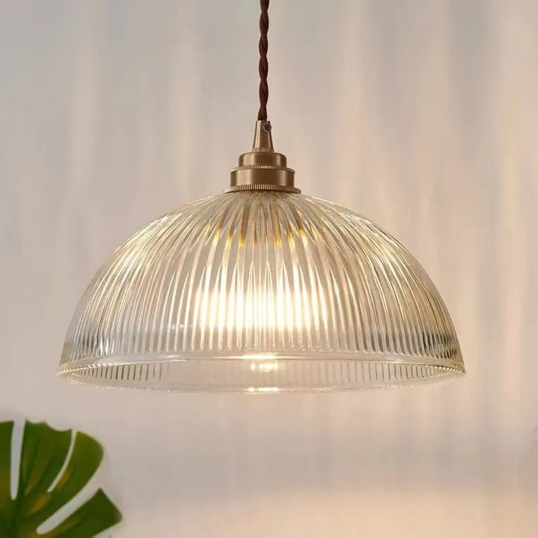 Vega – Nordic Minimalistische Glas-Esszimmerlampe