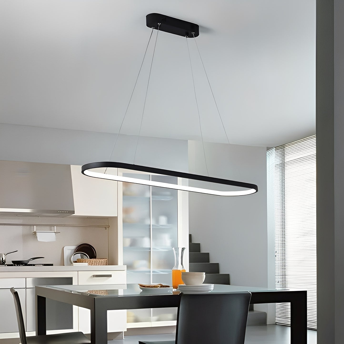 Roni – LED Acryl & Eisen Kronleuchter