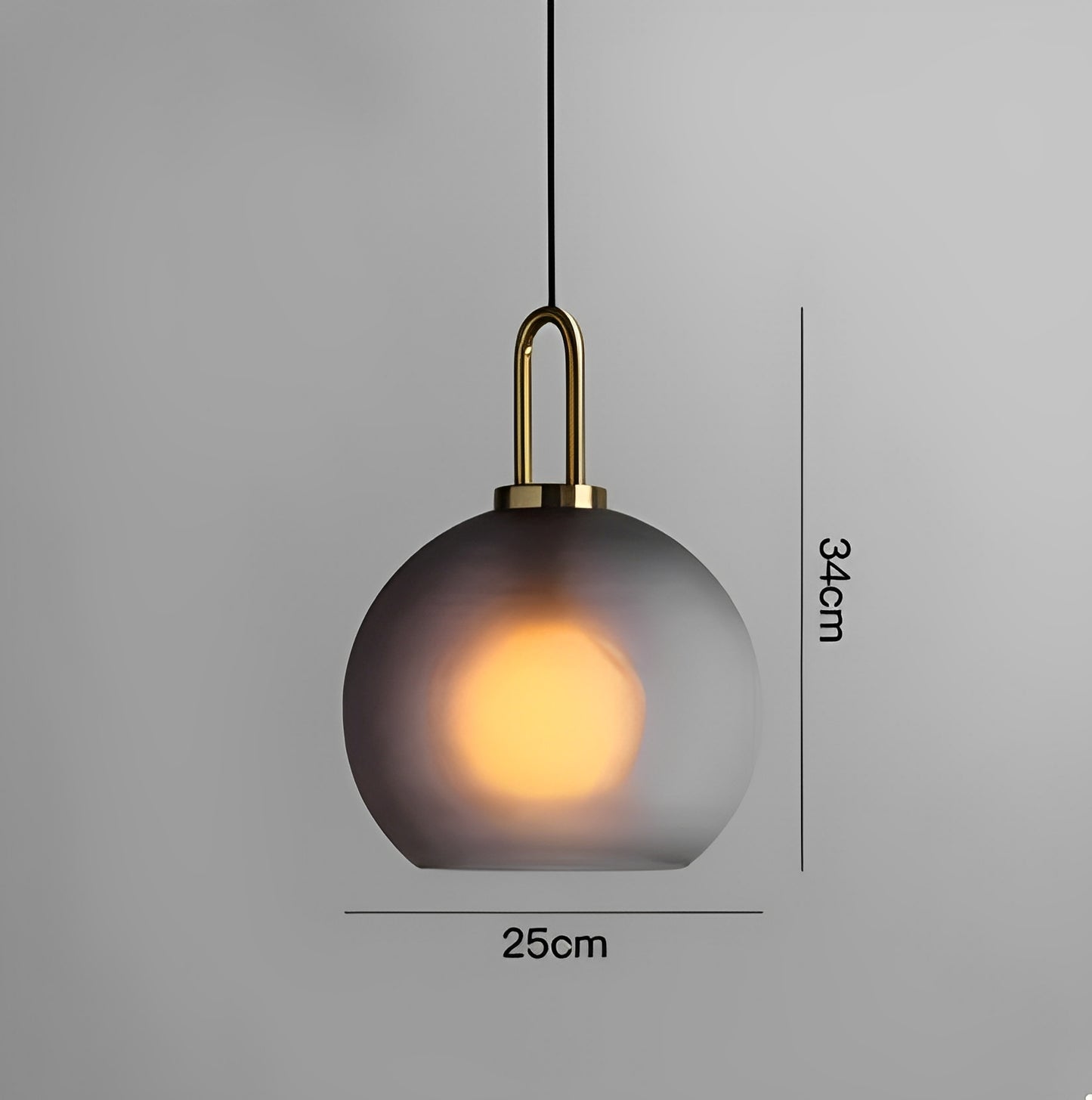 Shanna – Nordische Glas-Ball Hängeleuchte