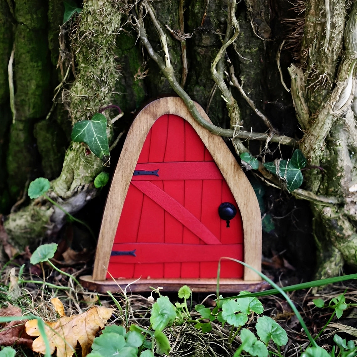 Mira – Mini Elfen-Tür aus Holz