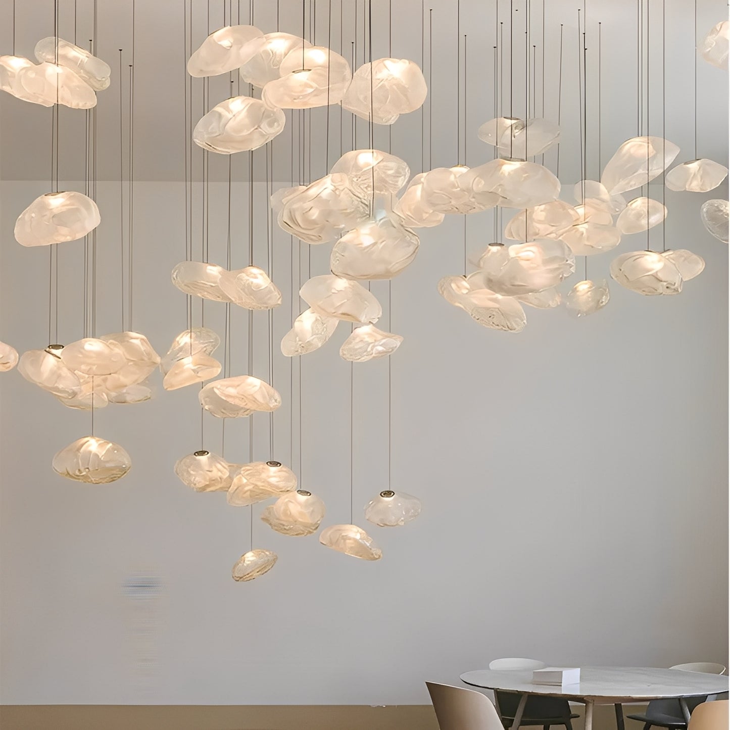 Dorian – Elegante LED-Glas-Pendelleuchte
