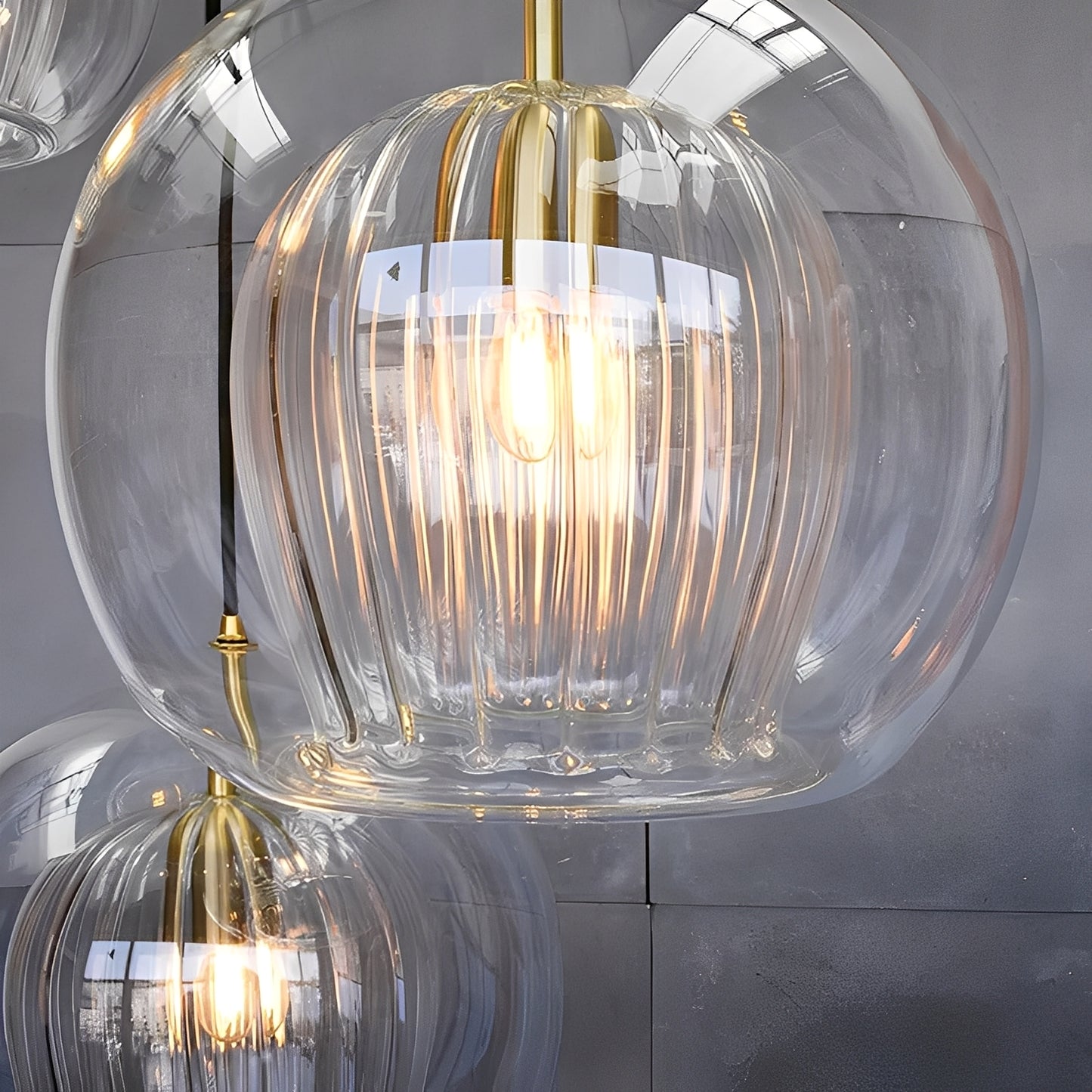 Mira – Schlichte Glas-Pendelleuchte