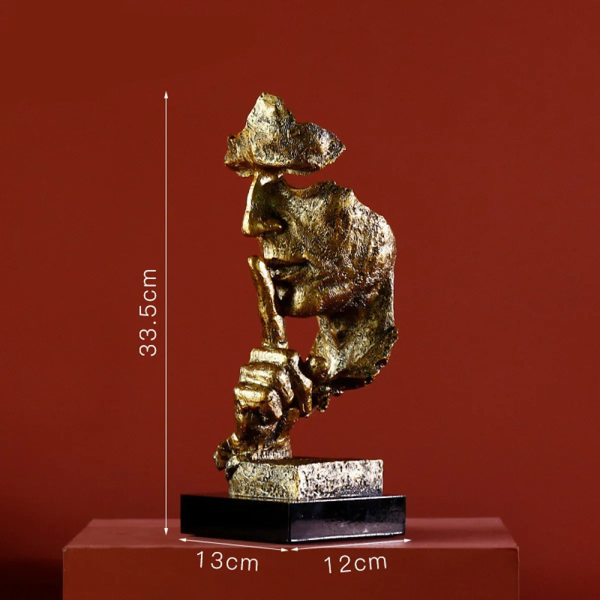 Roj – Goldene Dekofigur