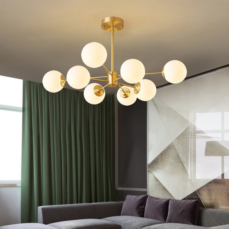 Jona – Moderne Pendelleuchte aus Kupfer