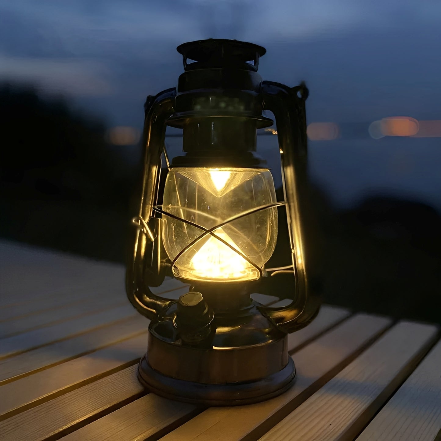 Arden – Retro LED-Campinglaterne mit Akku