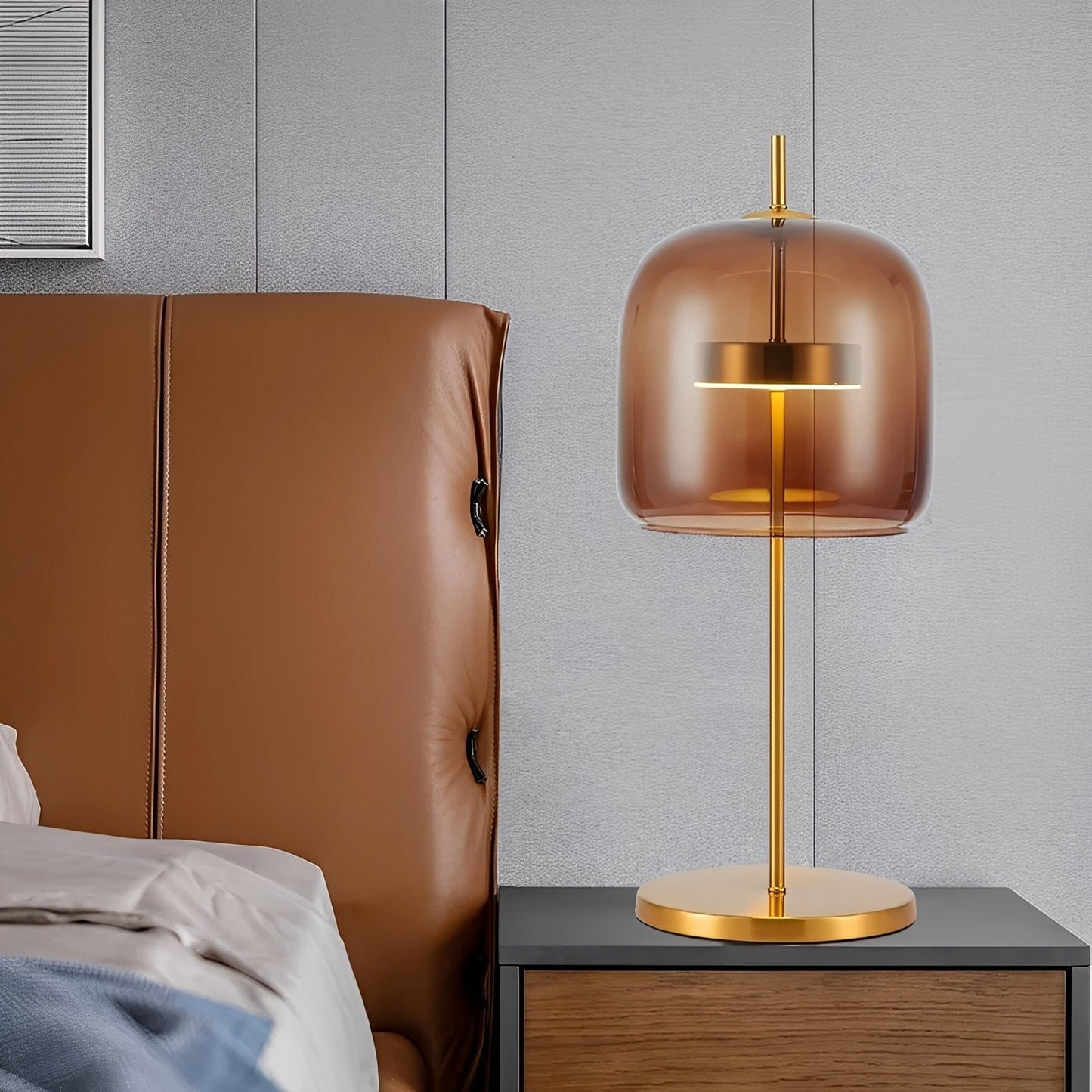 Kimel – Modern LED Glass Table Lamp