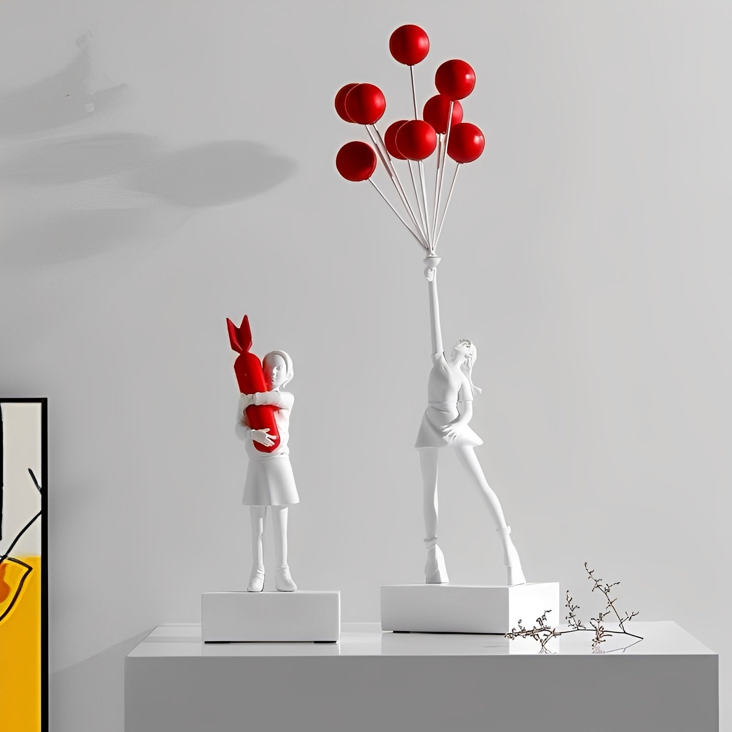 Alora – Minimalistische Bubble Girl-Wohndekoration