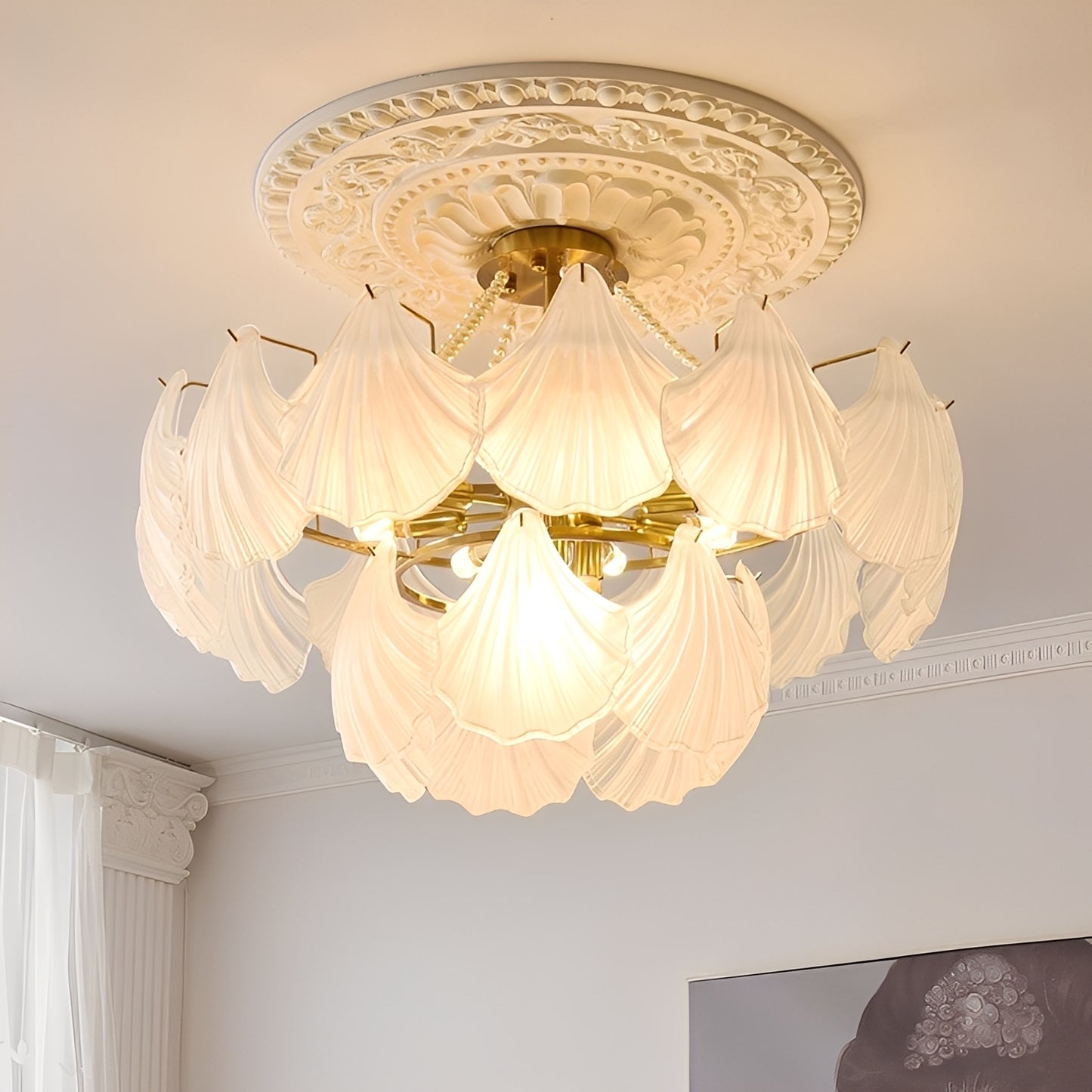 Lizz – Luxus Glas Pendelleuchte