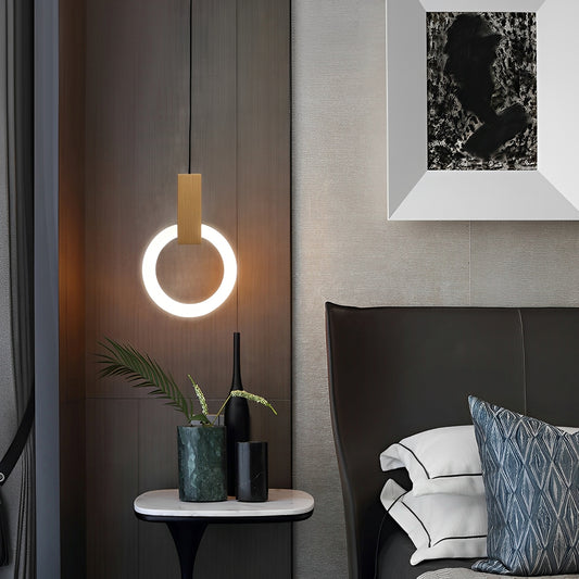 Liv – Minimalistische Hängelampe im nordischen Stil mit LED