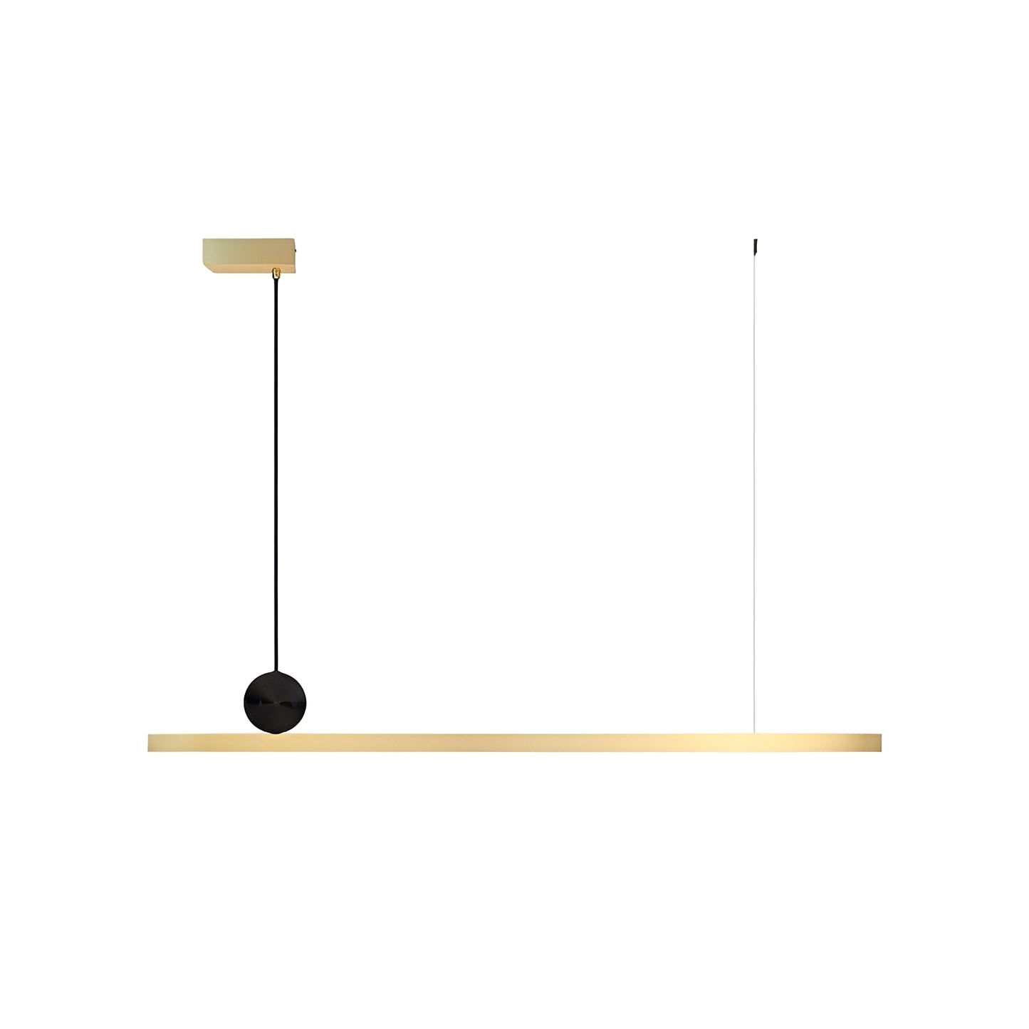 Valeria – Moderne Minimalistische Golden Copper Deckenleuchte