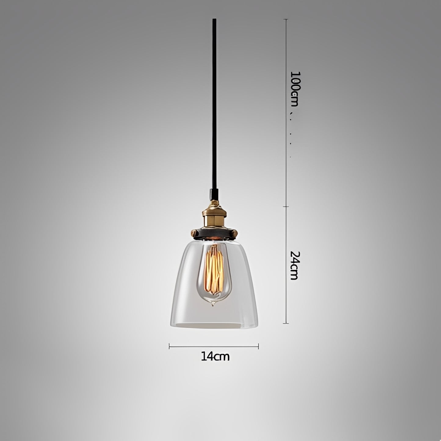 Iya – Kreativer Retro-Kronleuchter aus Glas