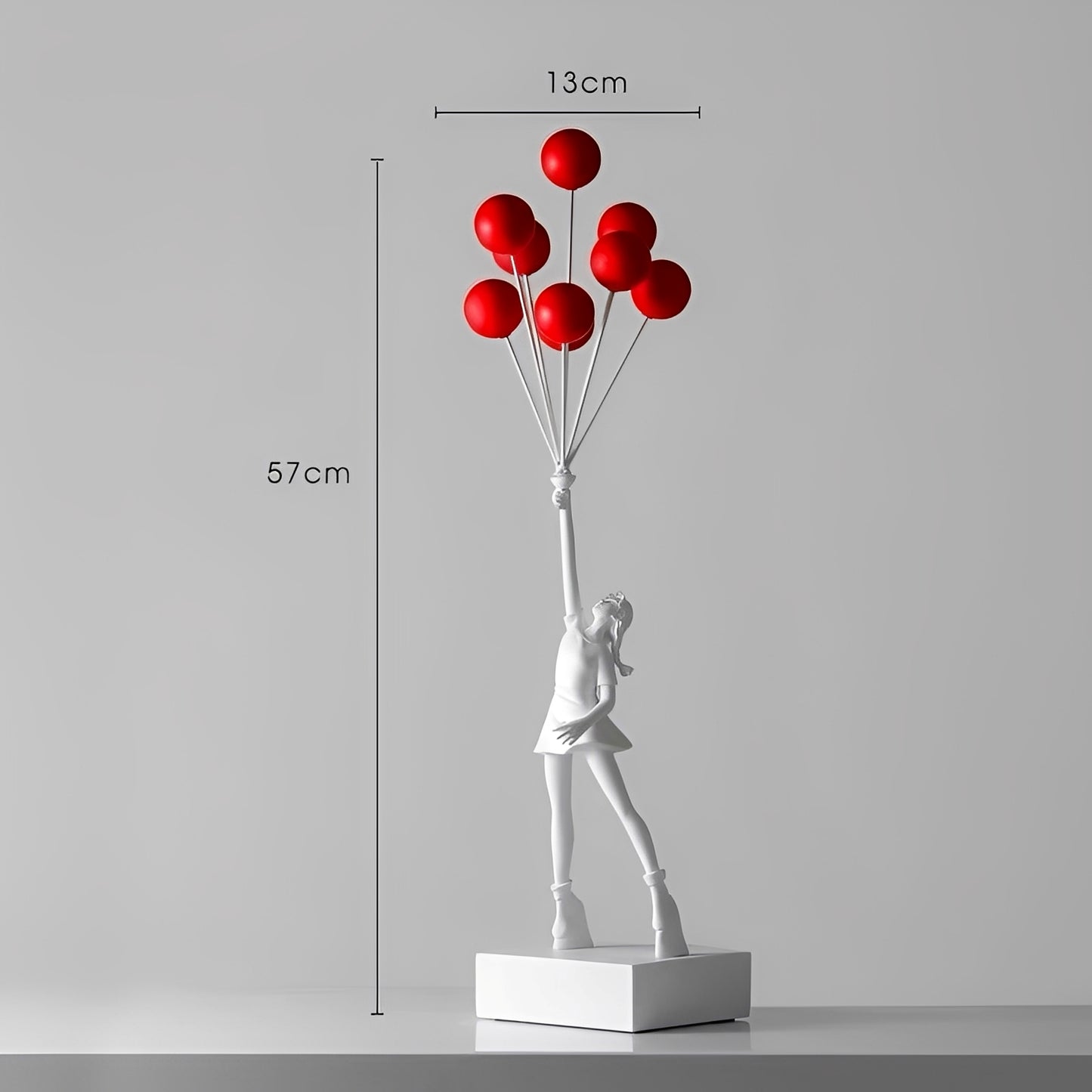 Alora – Minimalistische Bubble Girl-Wohndekoration