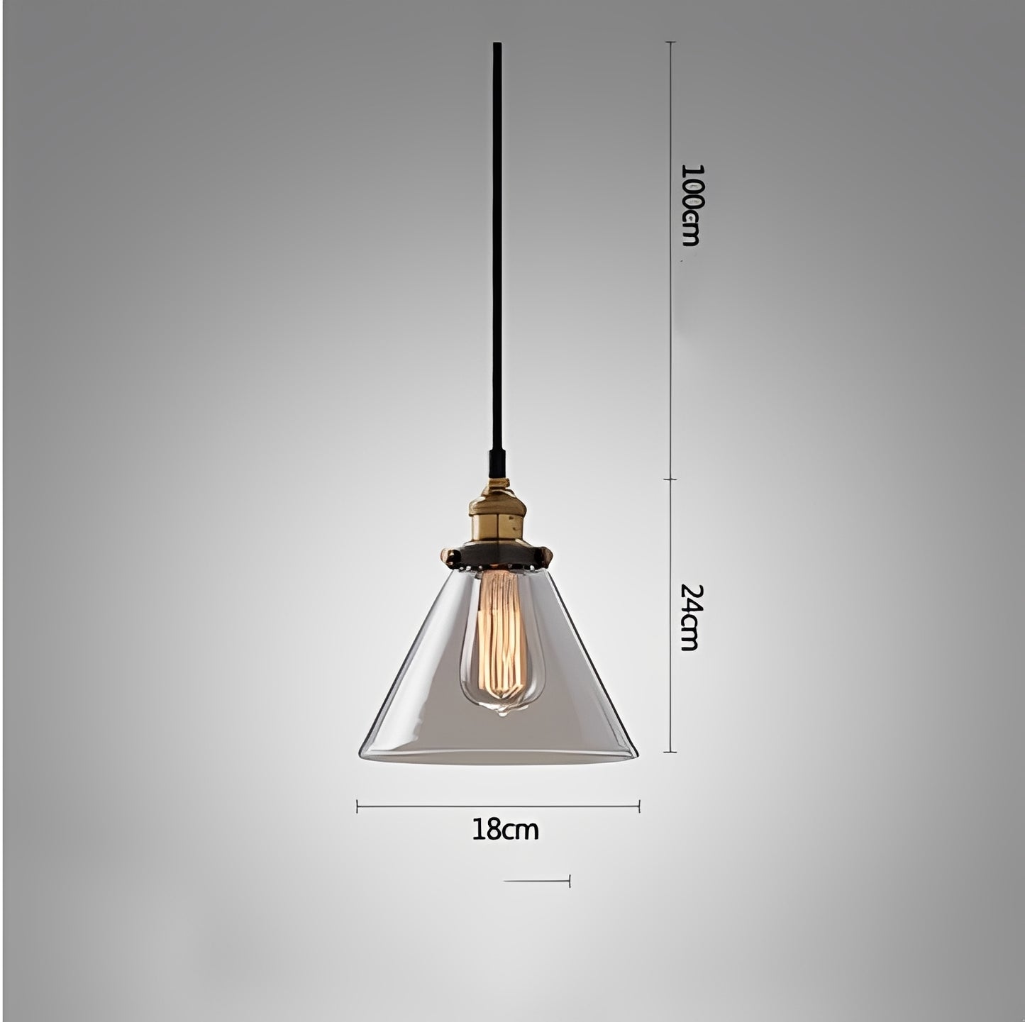 Iya – Kreativer Retro-Kronleuchter aus Glas