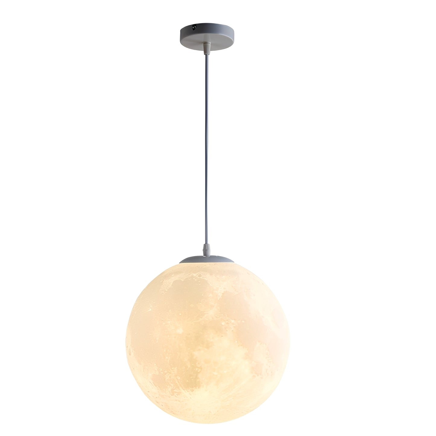 Luna – 3D Mond-Kronleuchter im Modern Minimalist Style