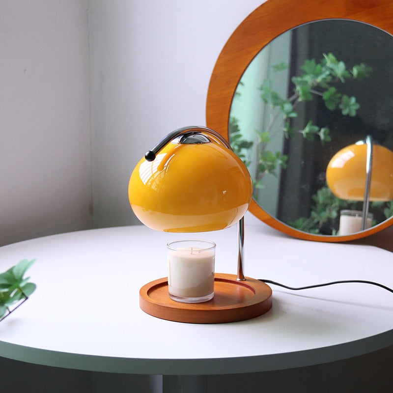 Mauri – Kerzenwärmer Lampe aus Holz