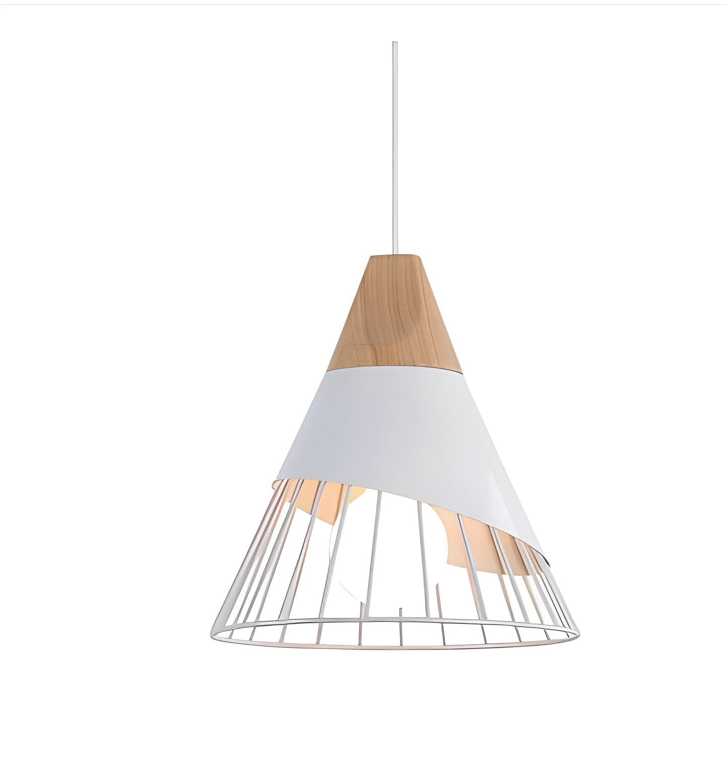 Elsa – Nordic Holz Deckenleuchte