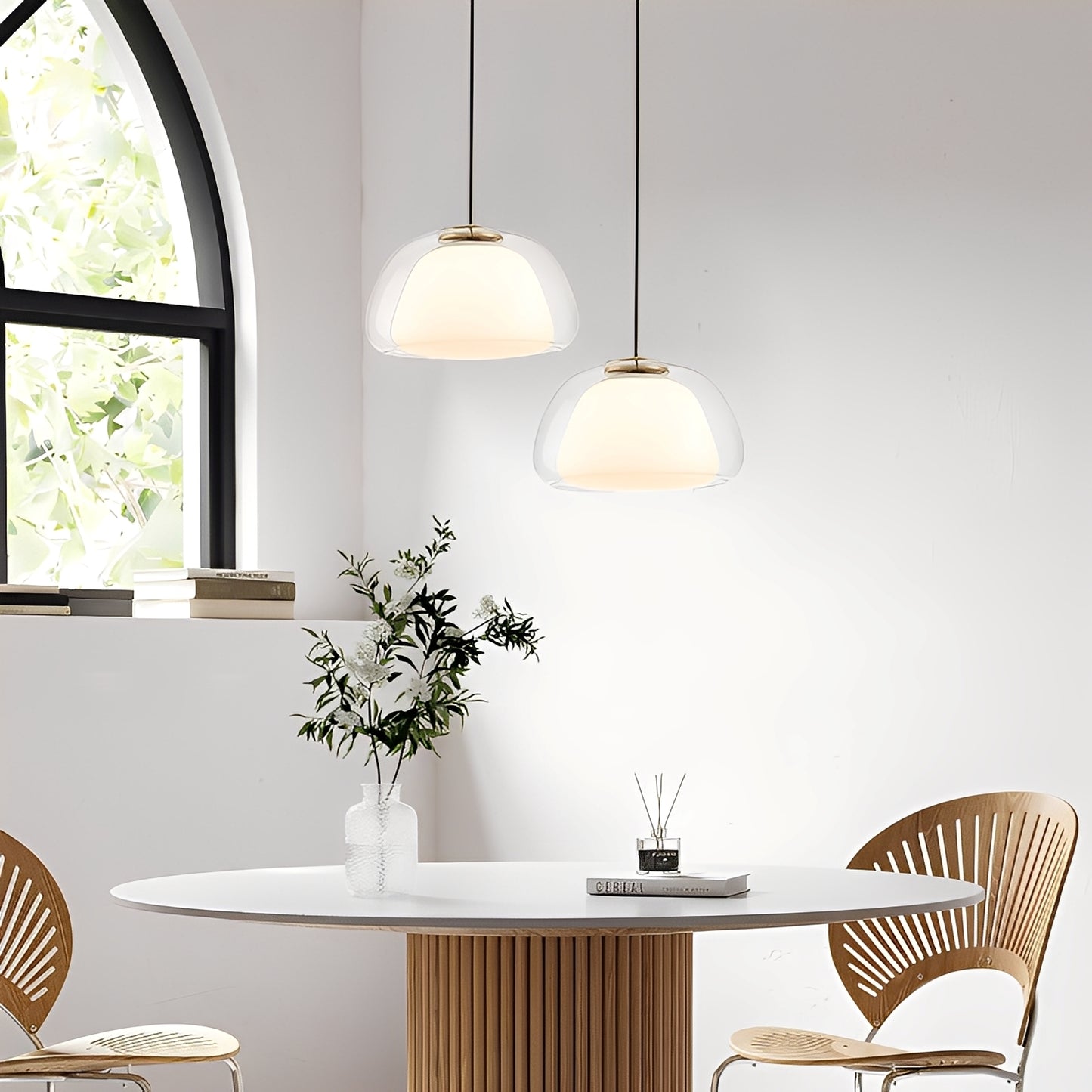 Soho – Nordische Glas Pendelleuchte