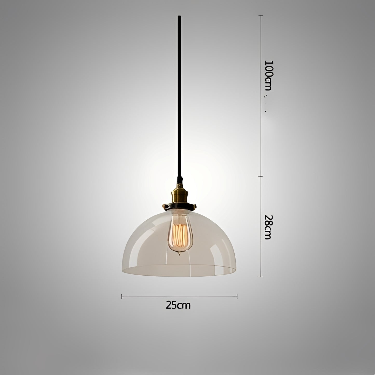 Iya – Kreativer Retro-Kronleuchter aus Glas