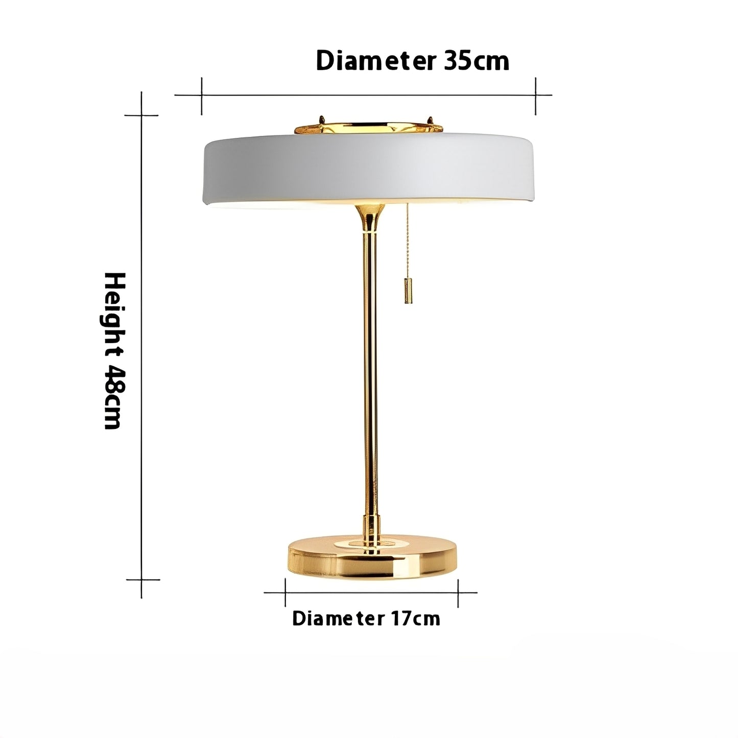 Isla – Moderne Nachttischlampe